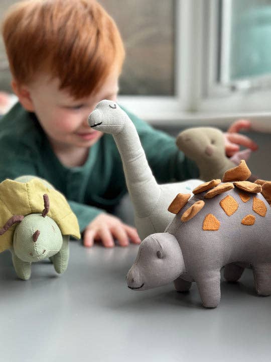 Steggy Linen Dinosaur