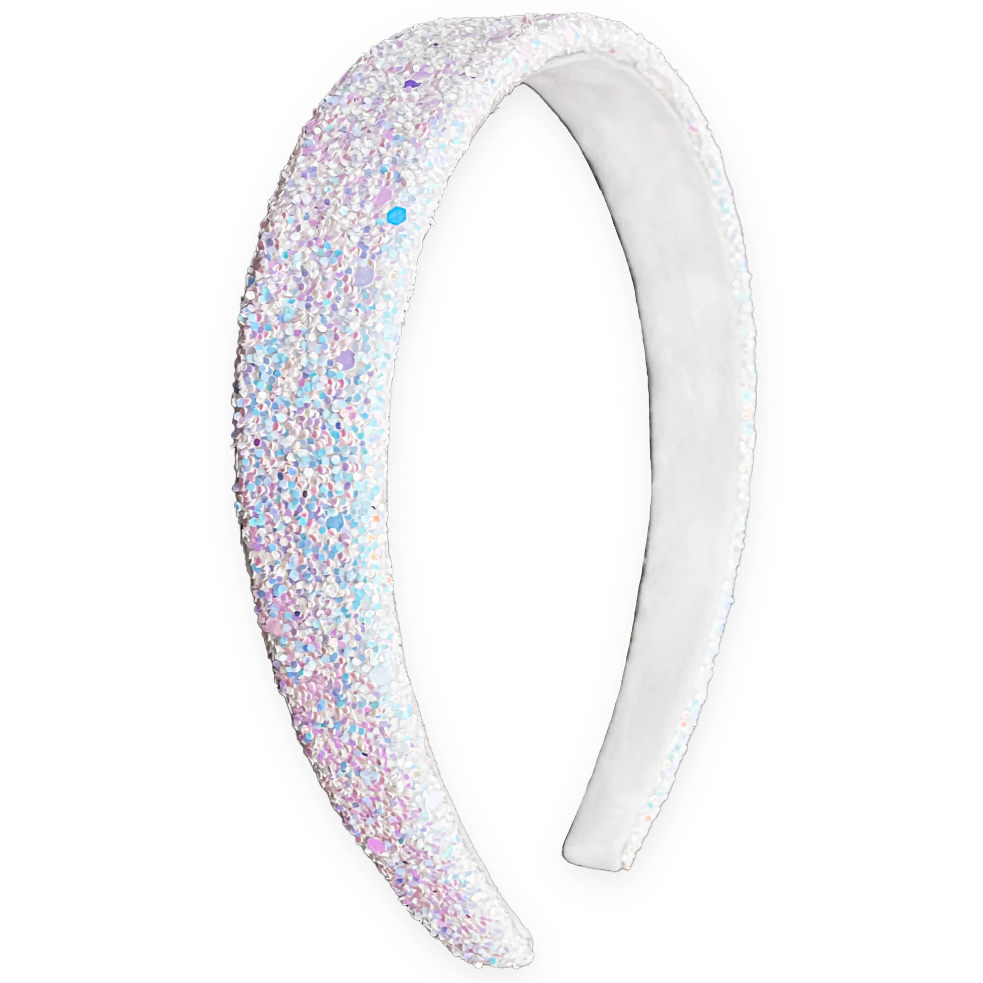Kids Tapered Glitter Headband | Pink or Gold