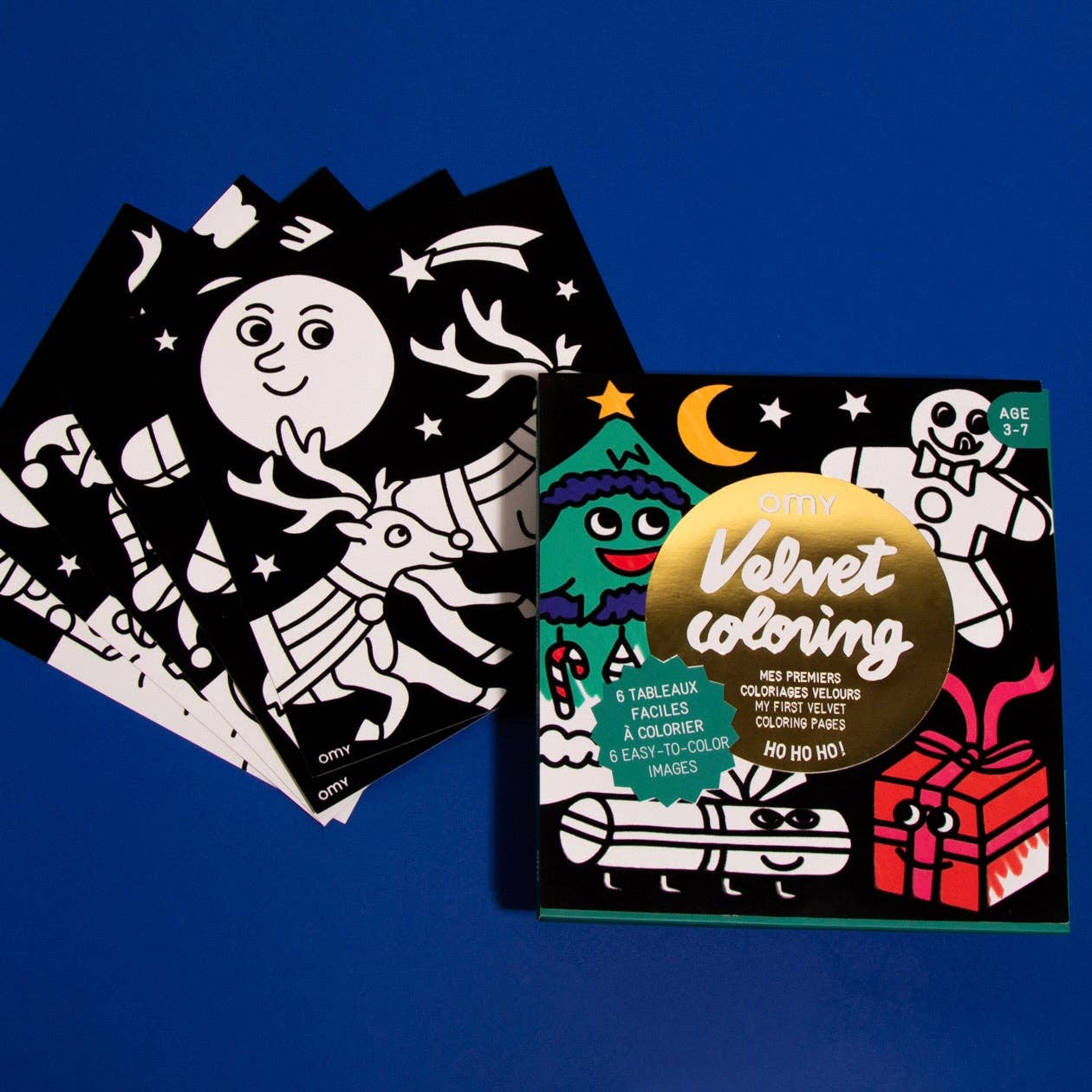 Ho ho ho Holiday - Velvet coloring