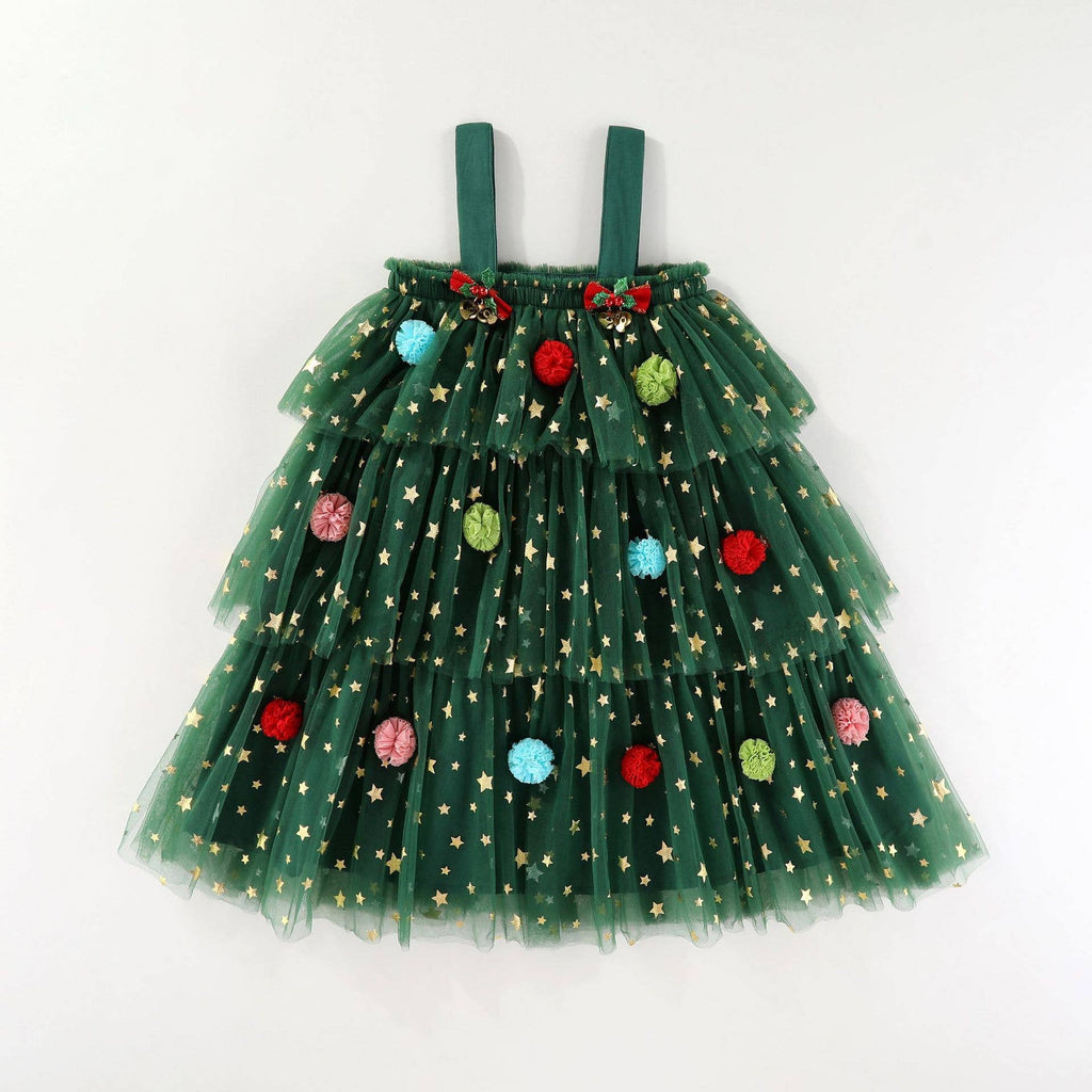 Christmas Tree Tulle Dress