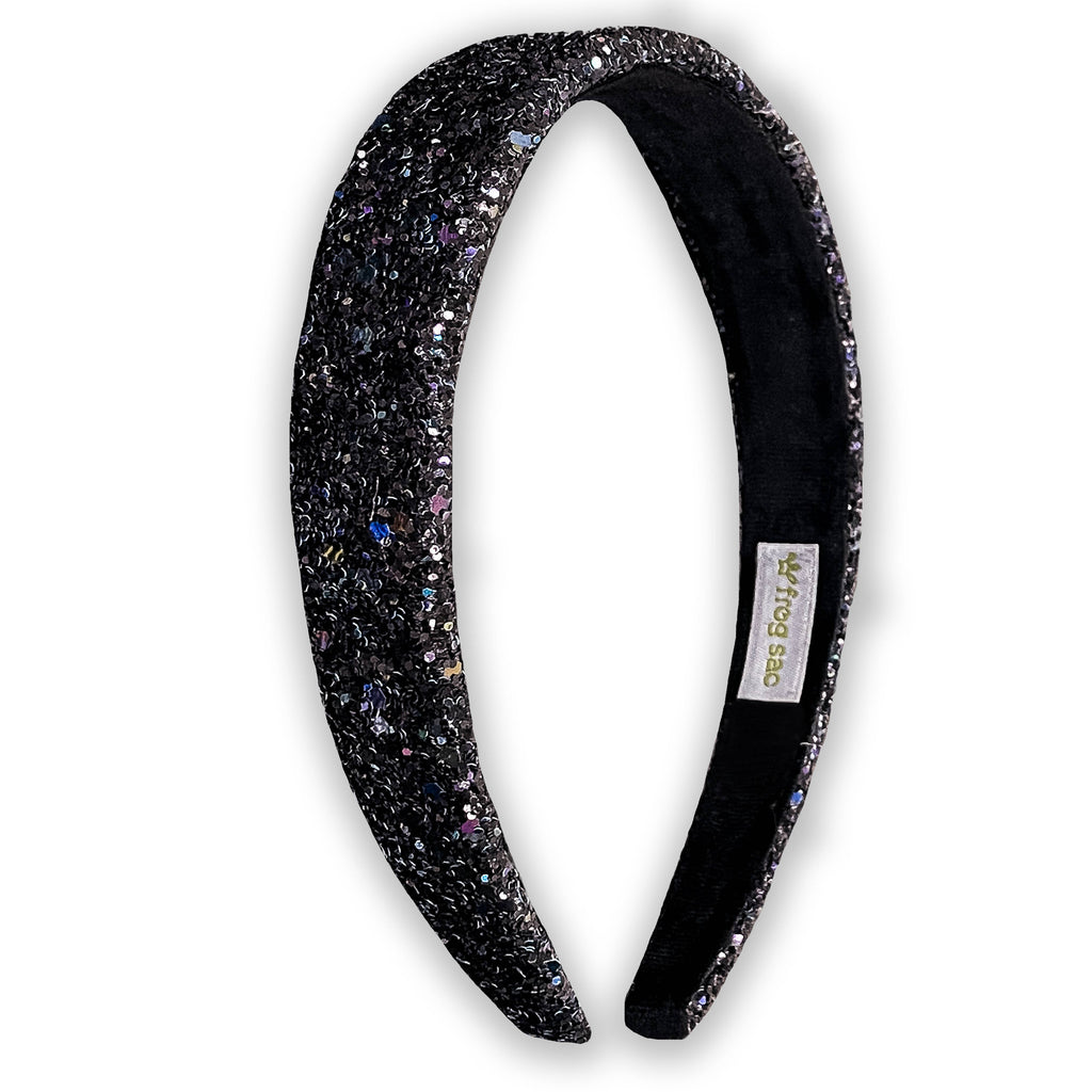 Kids Tapered Glitter Headband | Pink or Gold