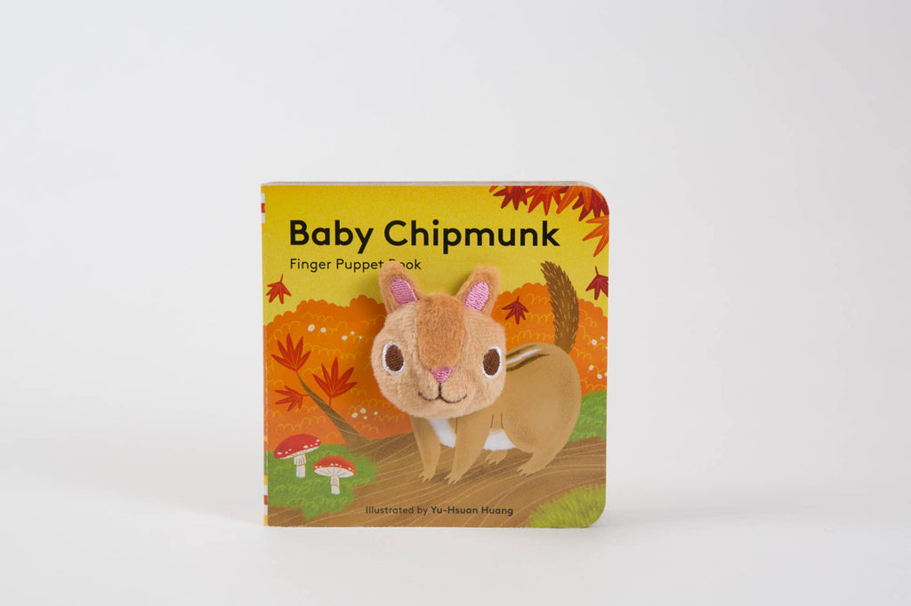 Baby Chipmunk: Finger Puppet Book