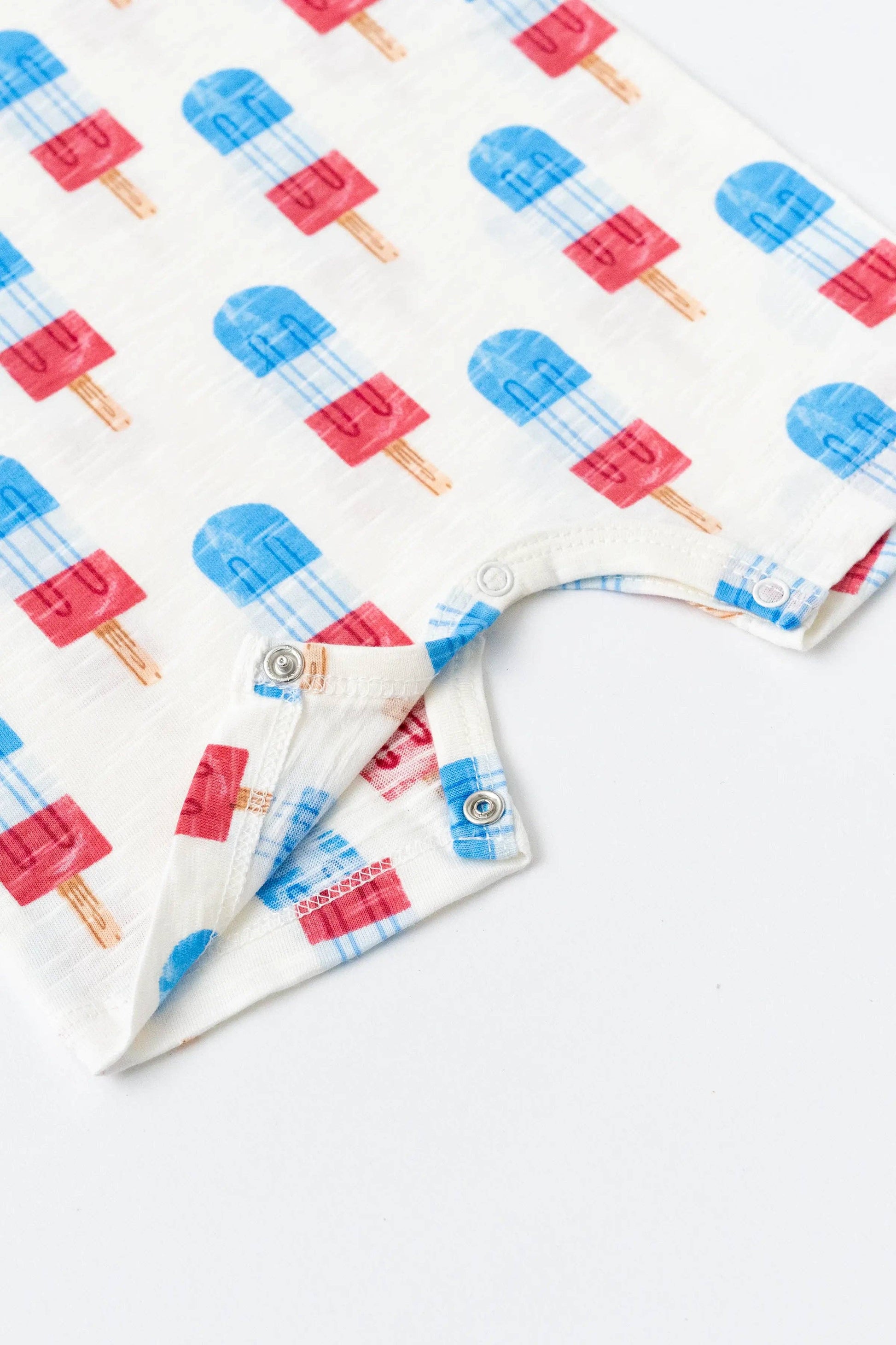 Slub Shorty Romper - Ice Pops