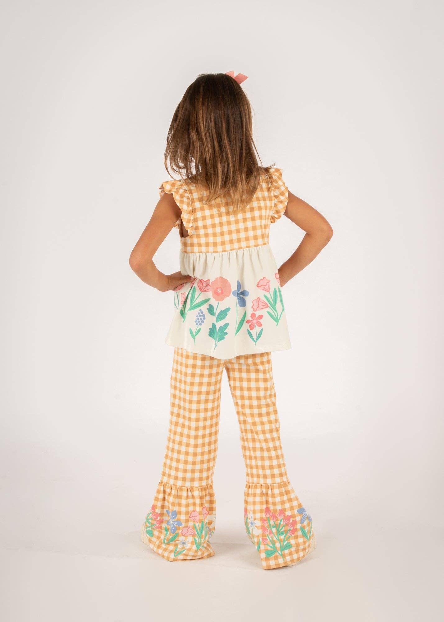 Gingham Garden Flares