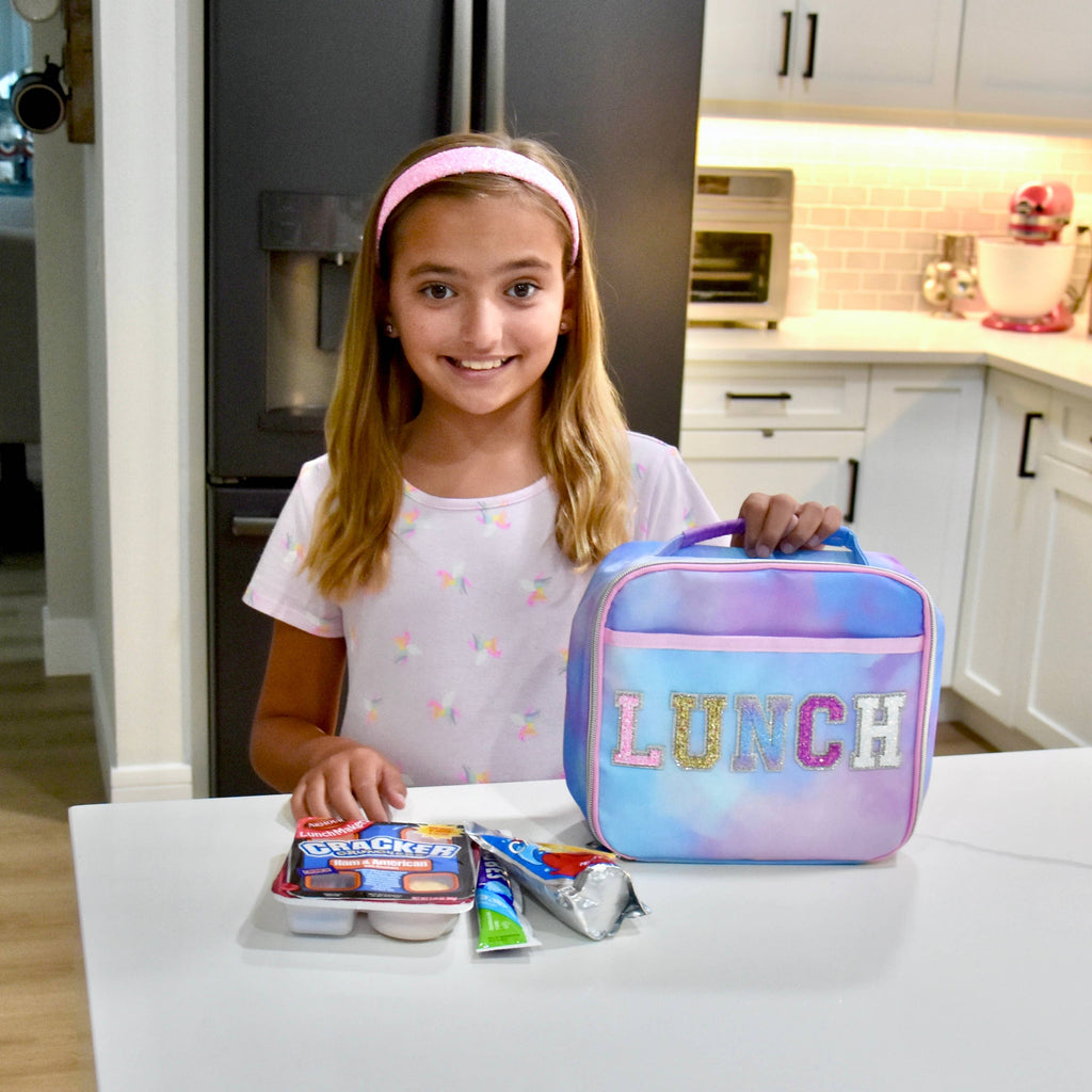 Tie Dye Glitter Lunchbox