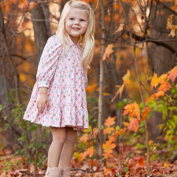 Dixie Pink Floral Dress