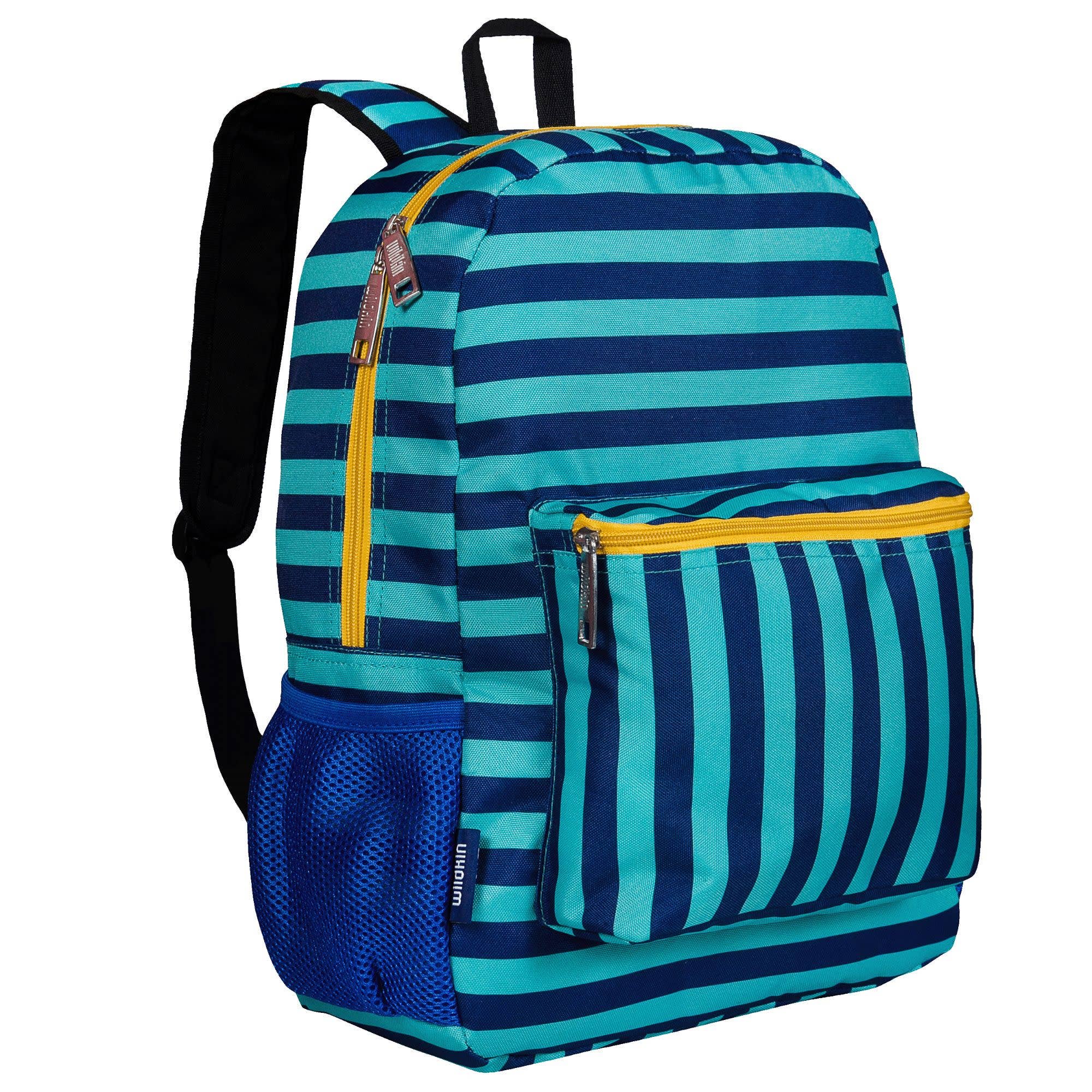 Blue Stripes 16 Inch Backpack - Thumbnail 2