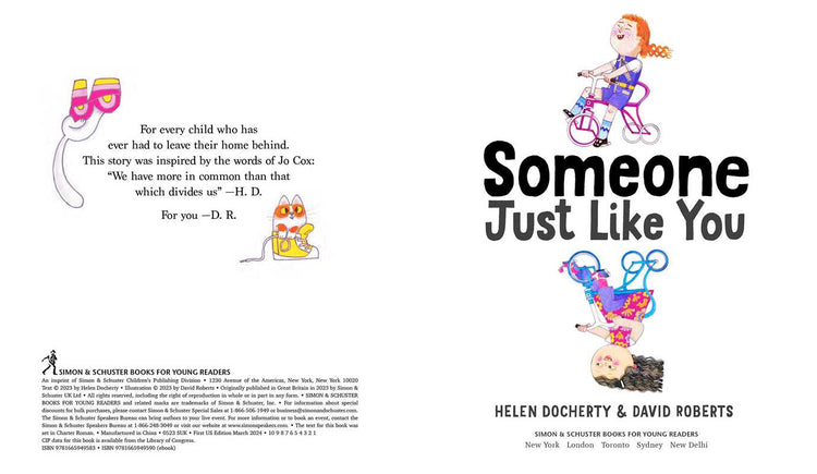Someone Just Like You by Helen Docherty