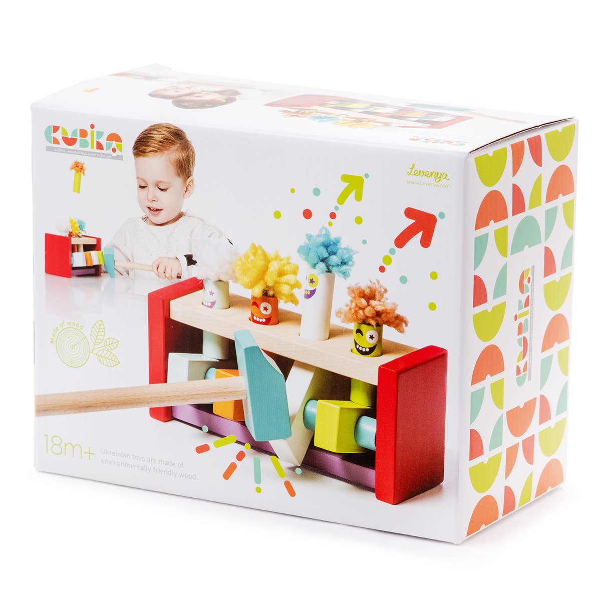 Jumping Clowns Wooden Toy
