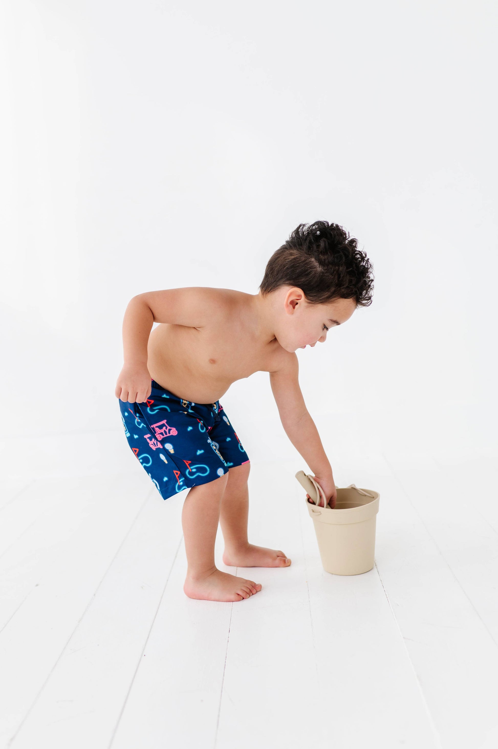 All Fore Dad Boys Swim Trunks