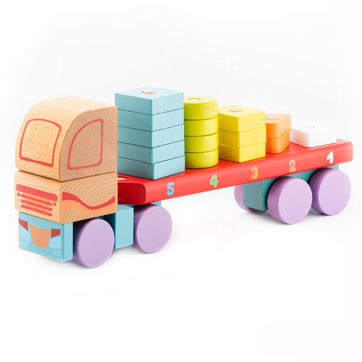 Wooden Counting Truck