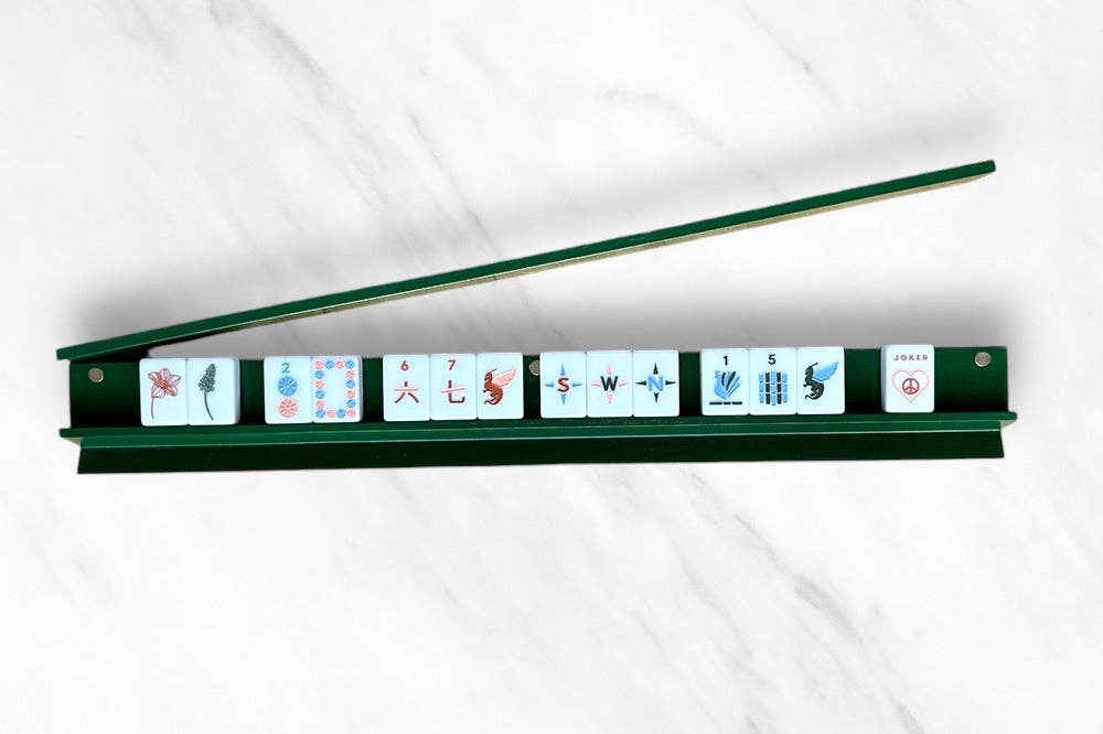 Mahjong Racks & Pushers (Set of 4)