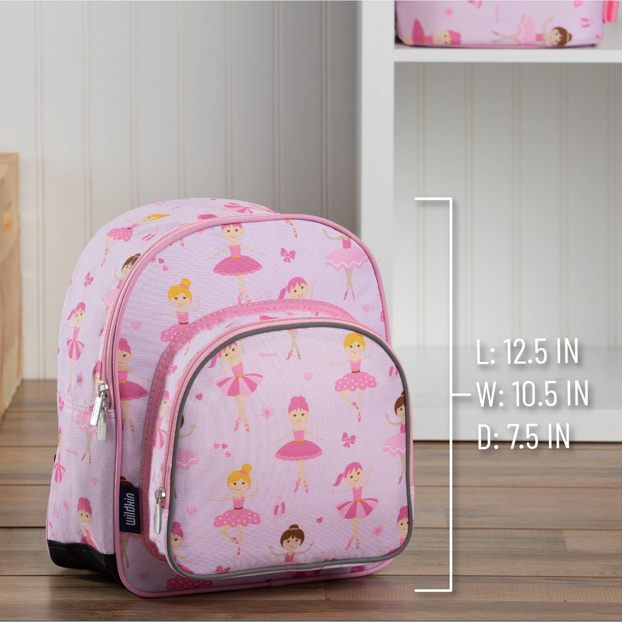 Ballerina Pack and Snack Backpack - 12 Inch - Thumbnail 4