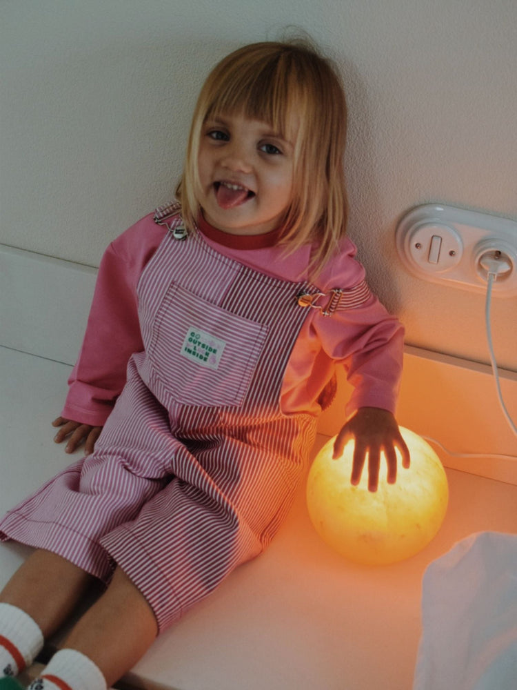 Watermelon Stripes Short Dungaree