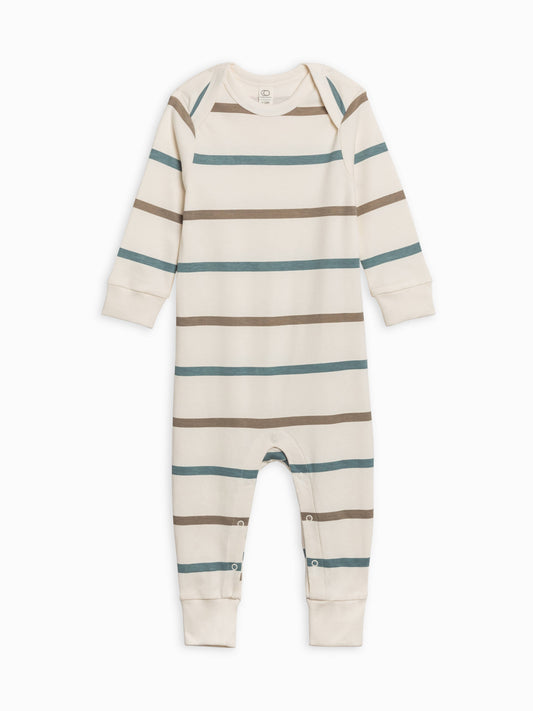 Organic Baby Aspen Romper - Max Stripe