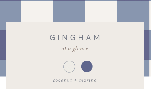 Organic Wren Gingham Bubble Romper