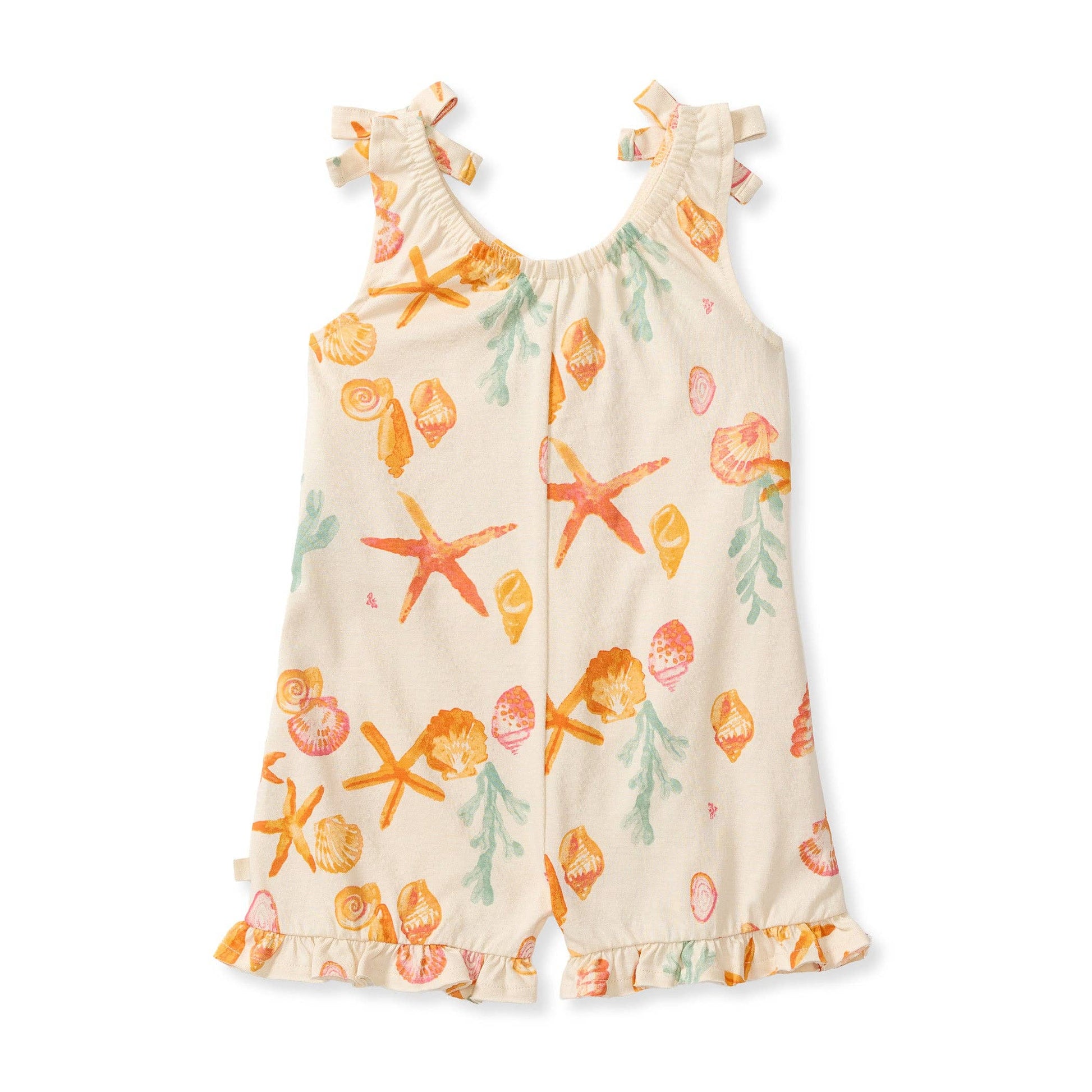Burt’s Bees Baby Organic Cotton Starfish & Shells Romper