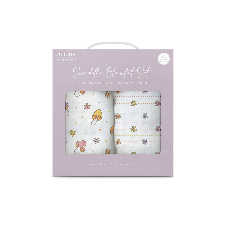 Swaddle Blanket Set Mushy Love