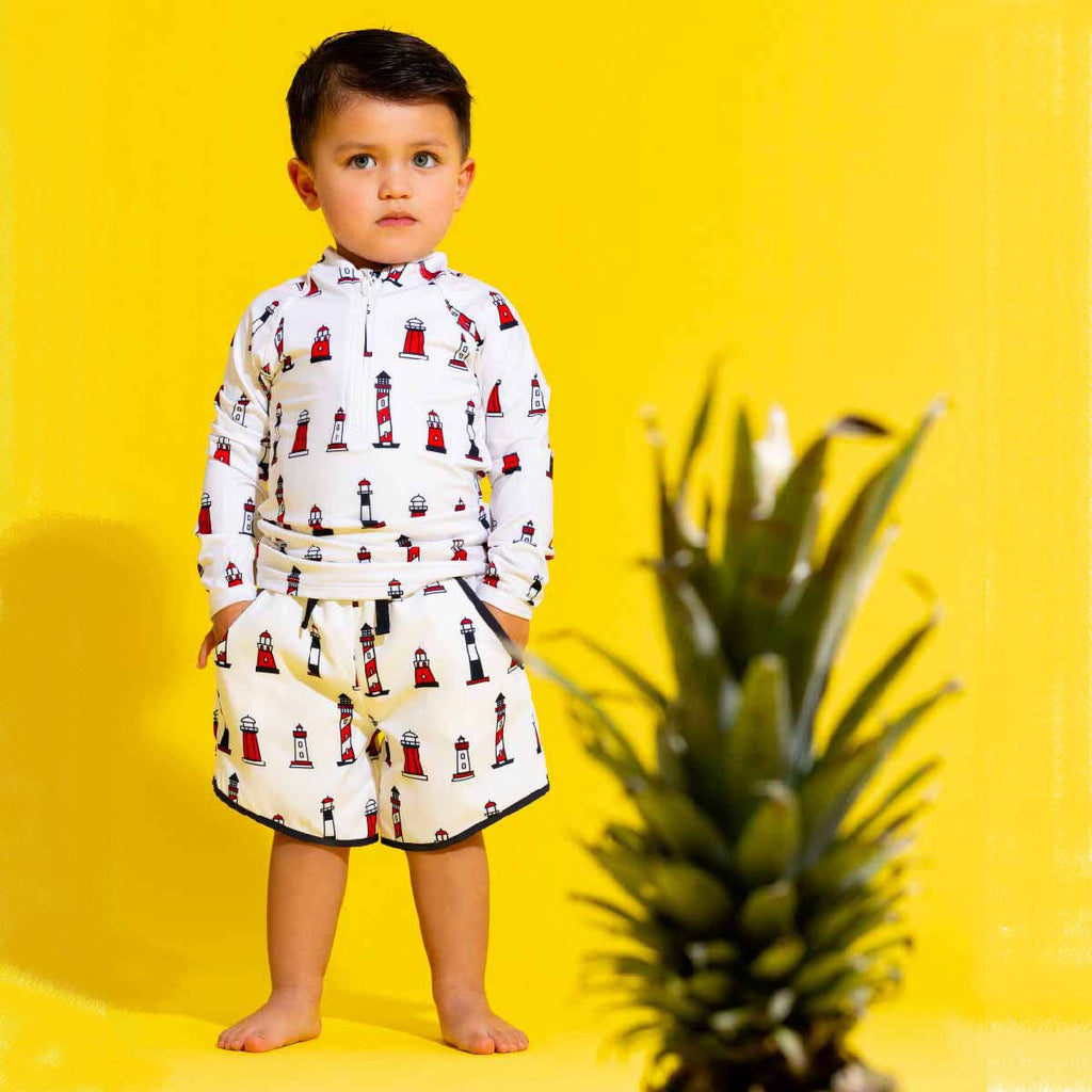 Lighthouse Pocket Swim Trunk
