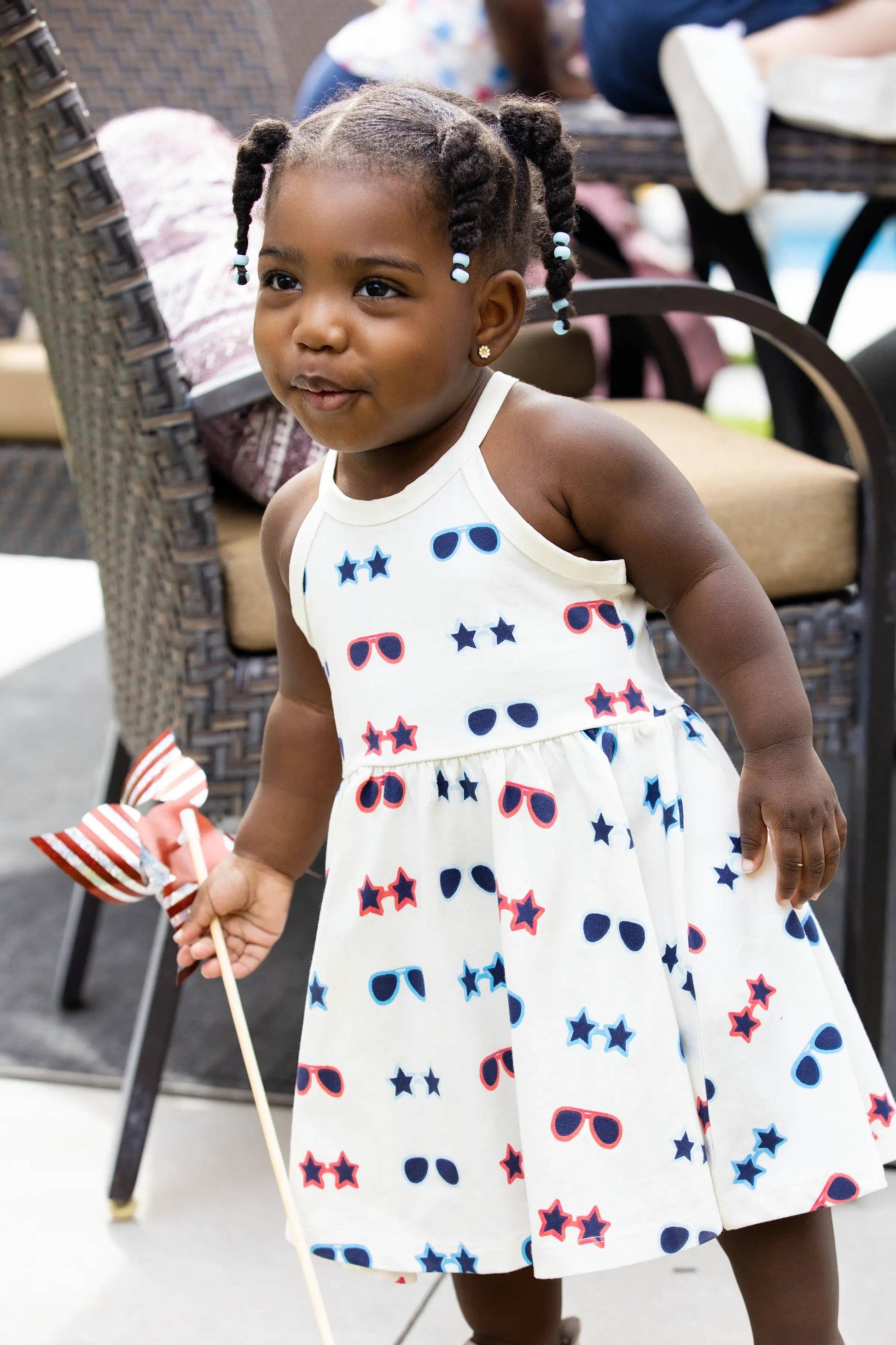 Wave Dress - Sunglasses