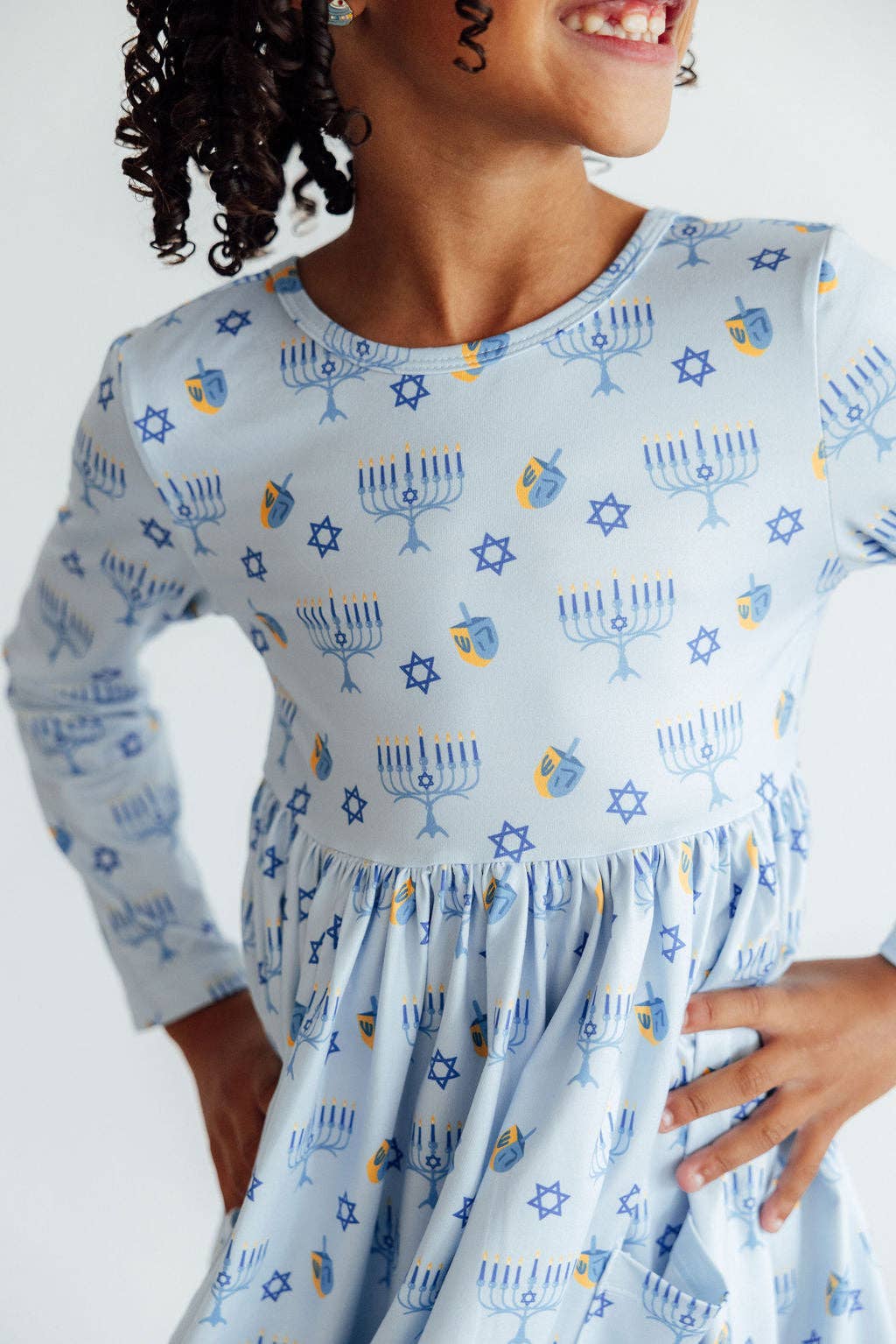 Dreidel Darling Pocket Twirl Dress
