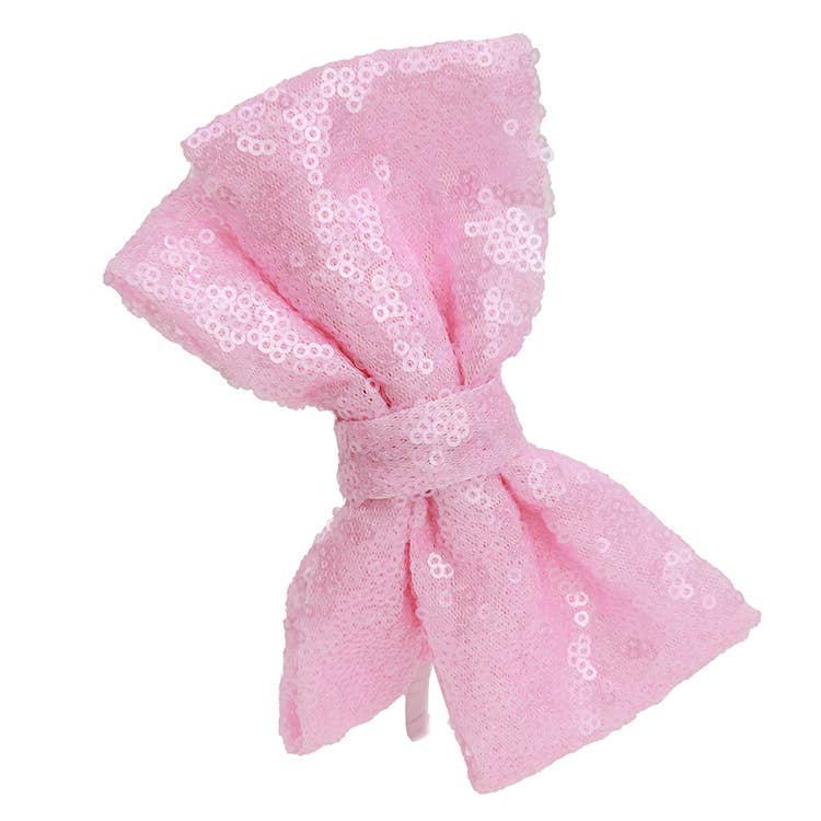 Sequin Bow Headband