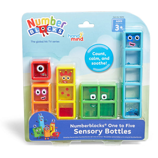 Numberblocks® One to Five Sensory Tubes