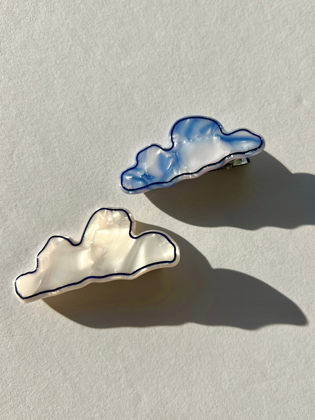 Cloud Hairclips