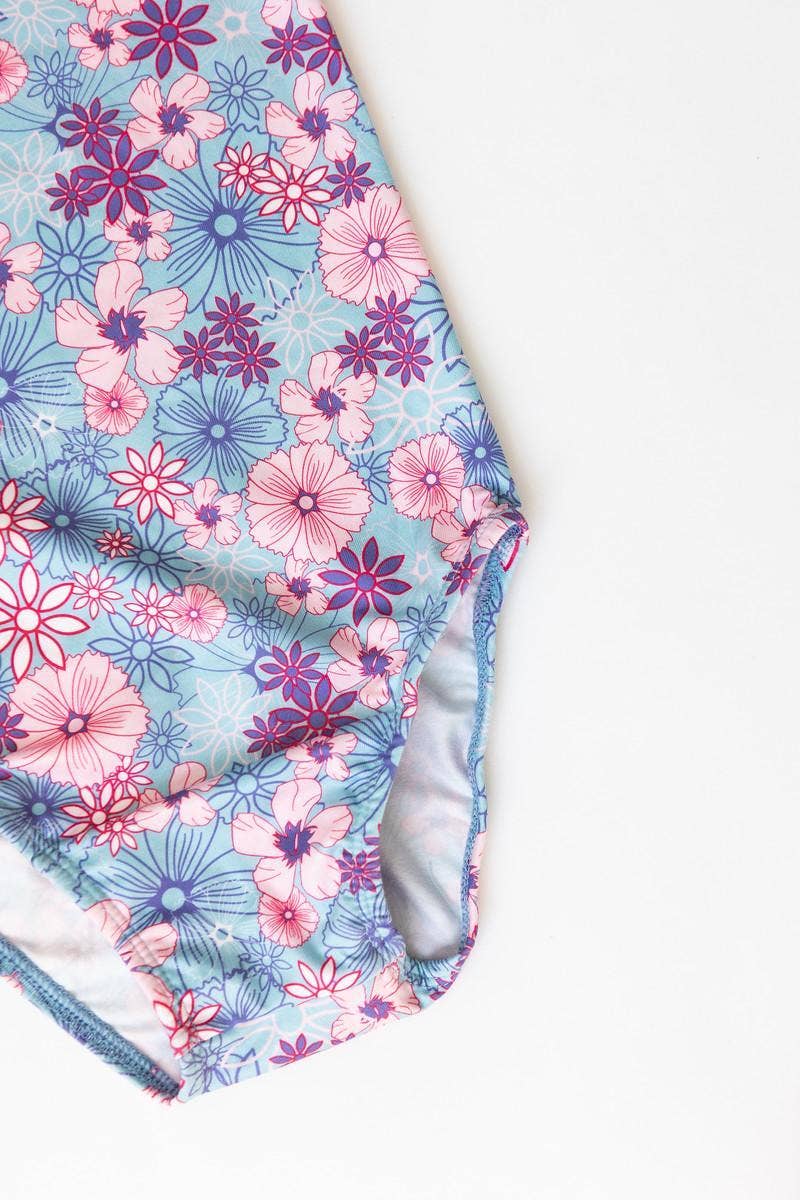 Love Blooms  Flutter Sleeve Leotard