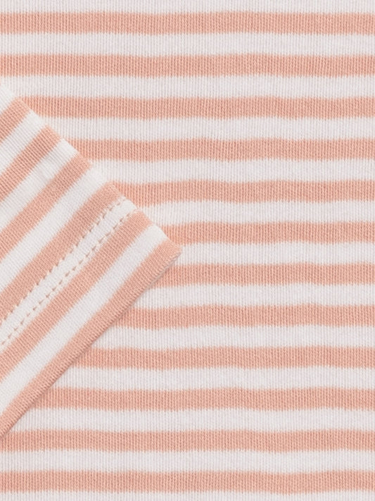 Organic Baby River Bodysuit - Blush Stripe