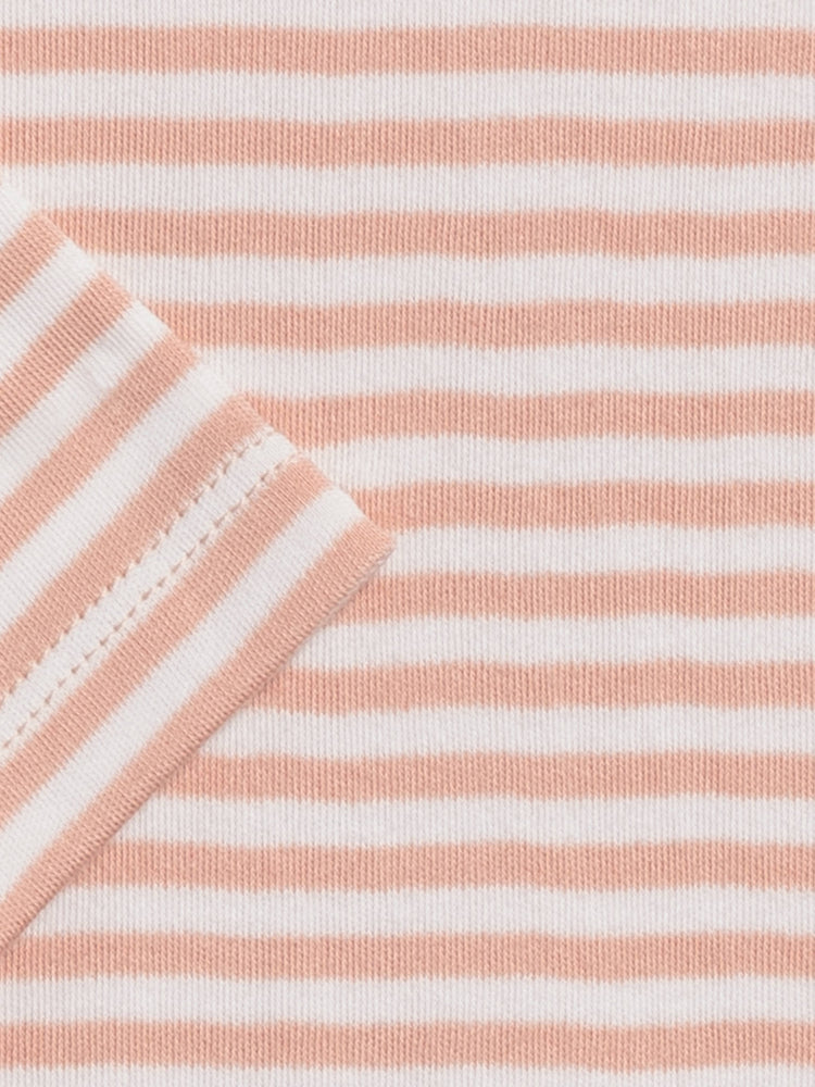 Organic Baby River Bodysuit - Blush Stripe