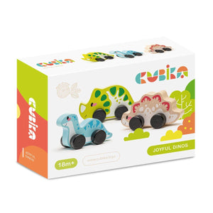 Cubika Wooden Toy Set Joyful Dinos