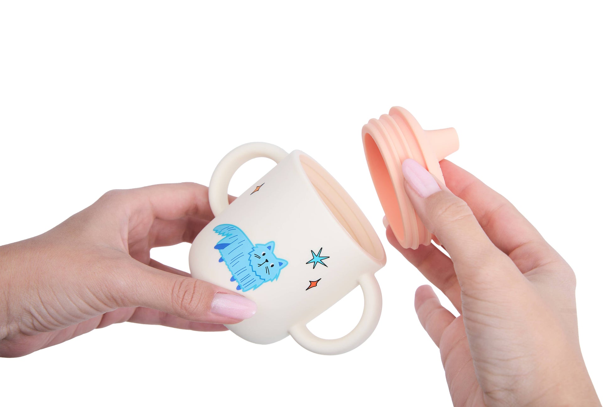 Sippy Cup 2-Set Funky Dogs