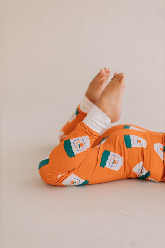 Orange Juice Pajama Set