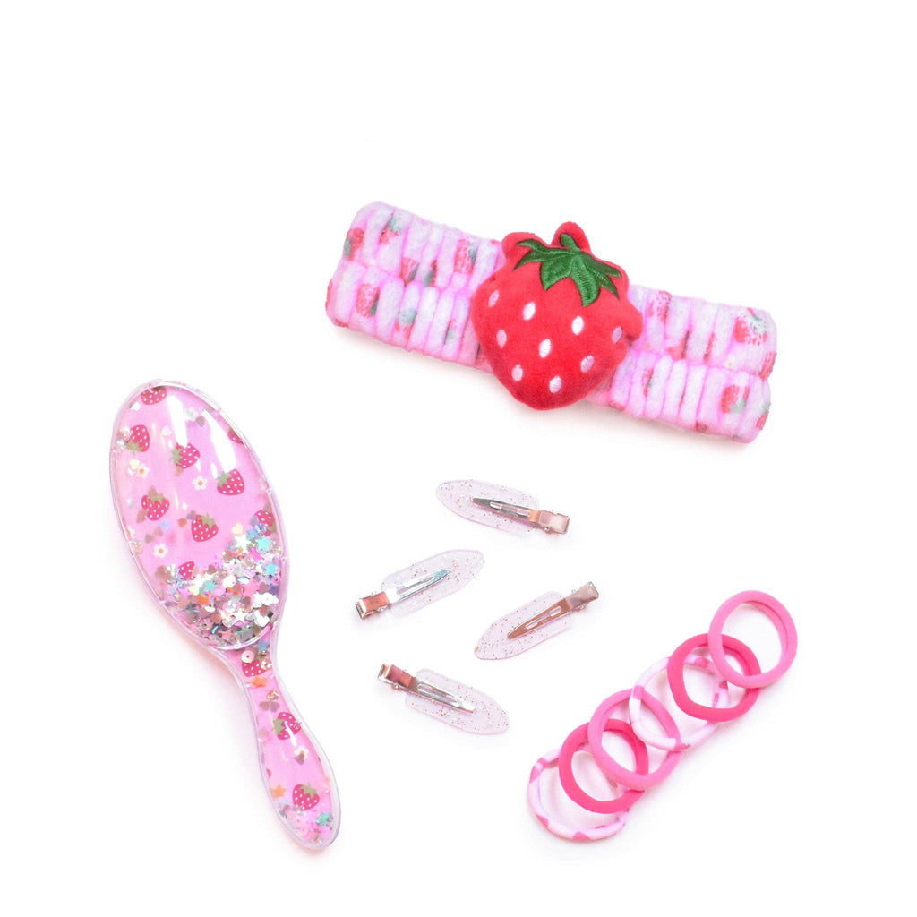 Strawberry Printed Spa Set