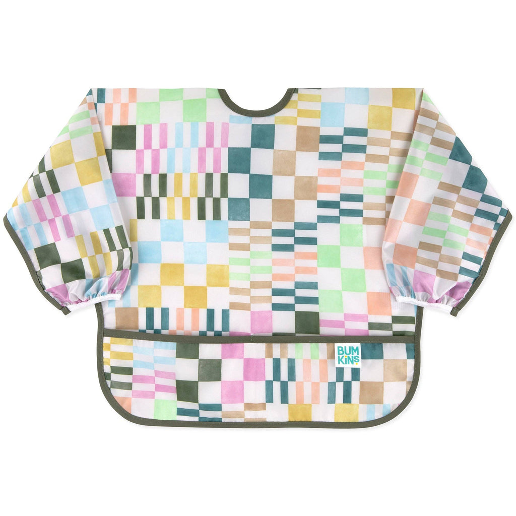 Sleeved Bib: Motley Check