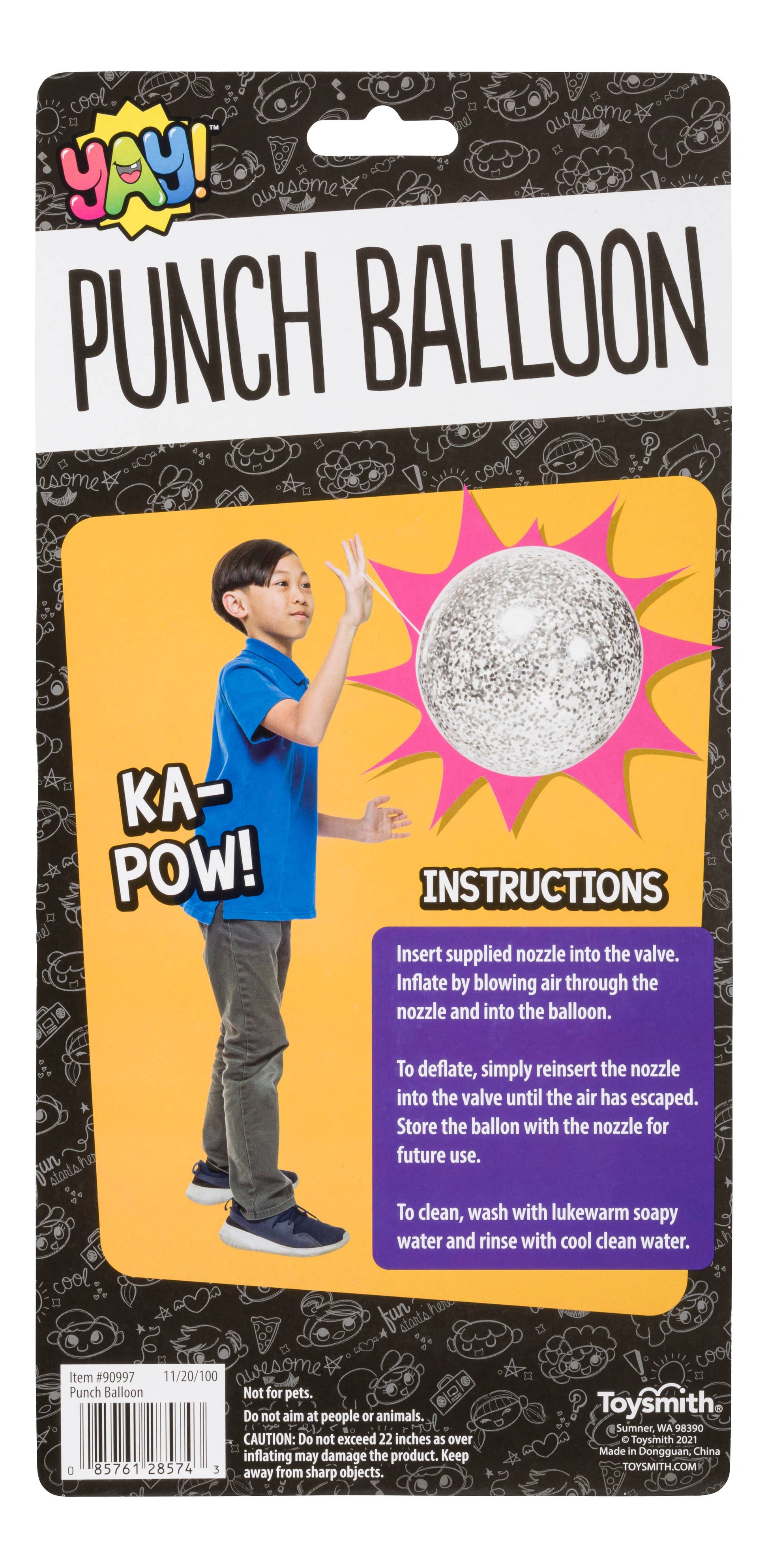 Glitter Punch Balloon