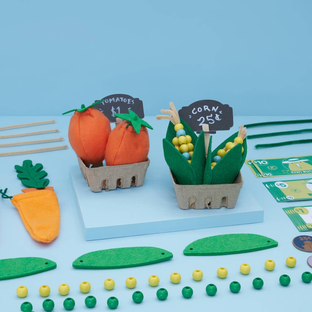 Learn & Grow Farmers Market Toy Kit for Kids