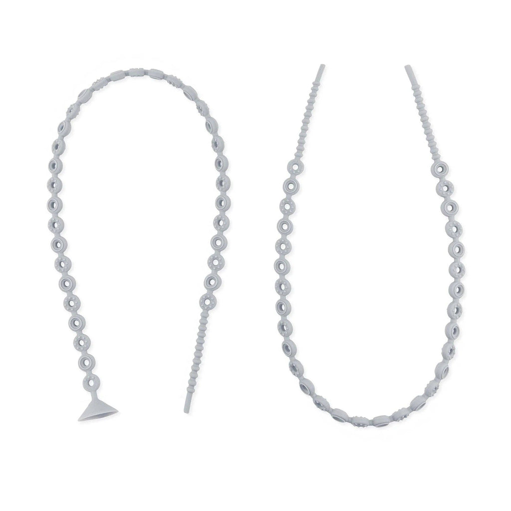 Silicone Accessory Tether 2-Pack: Gray