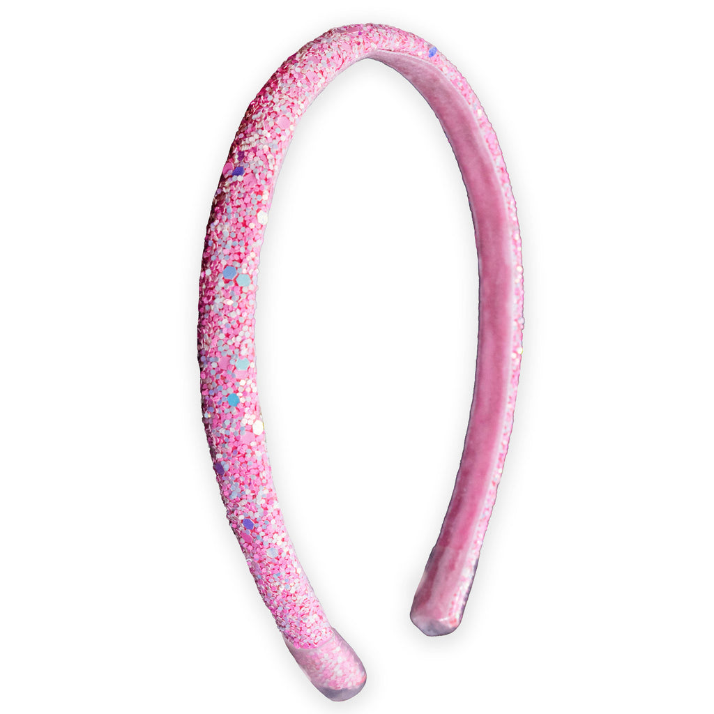 Glitter Headband - Thin Hairbands for Kids