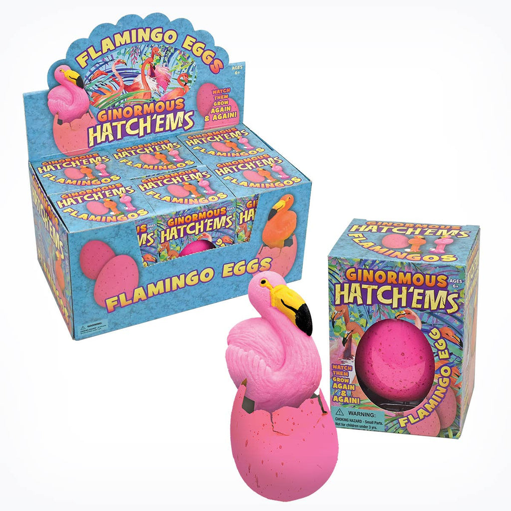 Ginormous Flamingos (Hatch'ems) | Watch them Grow!