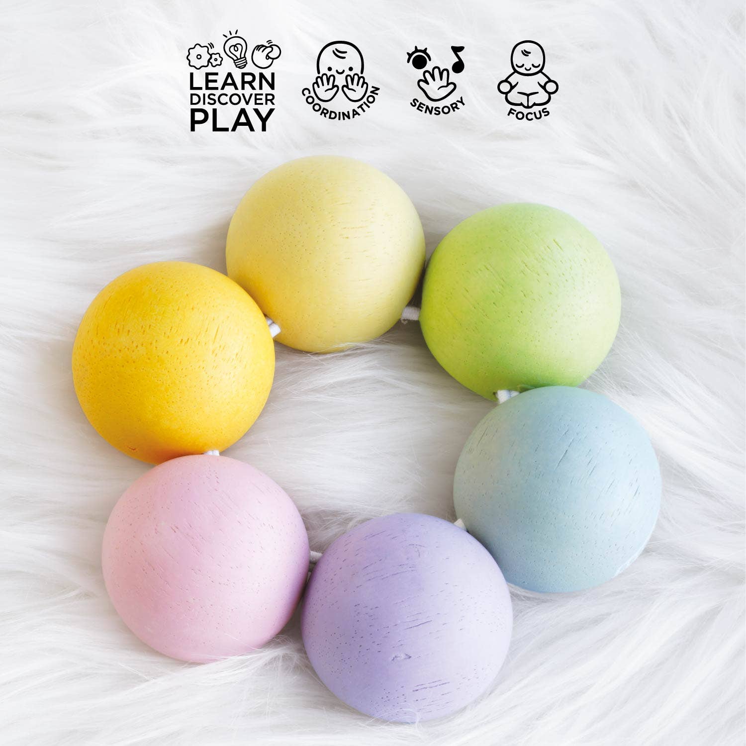 Teething Wooden Beads