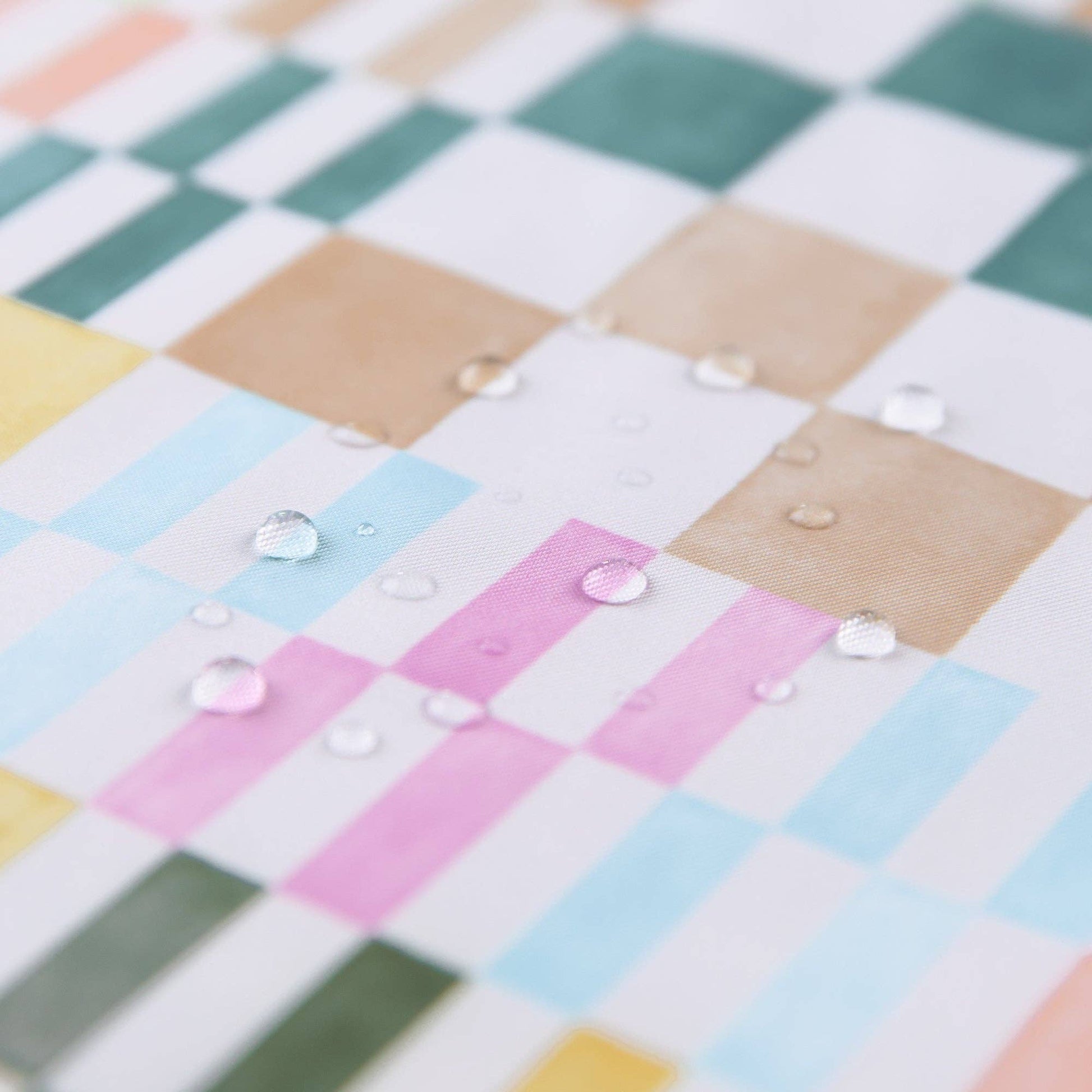 Sleeved Bib: Motley Check