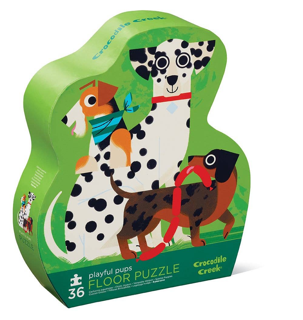 36-Piece Puzzle - Playful Pups