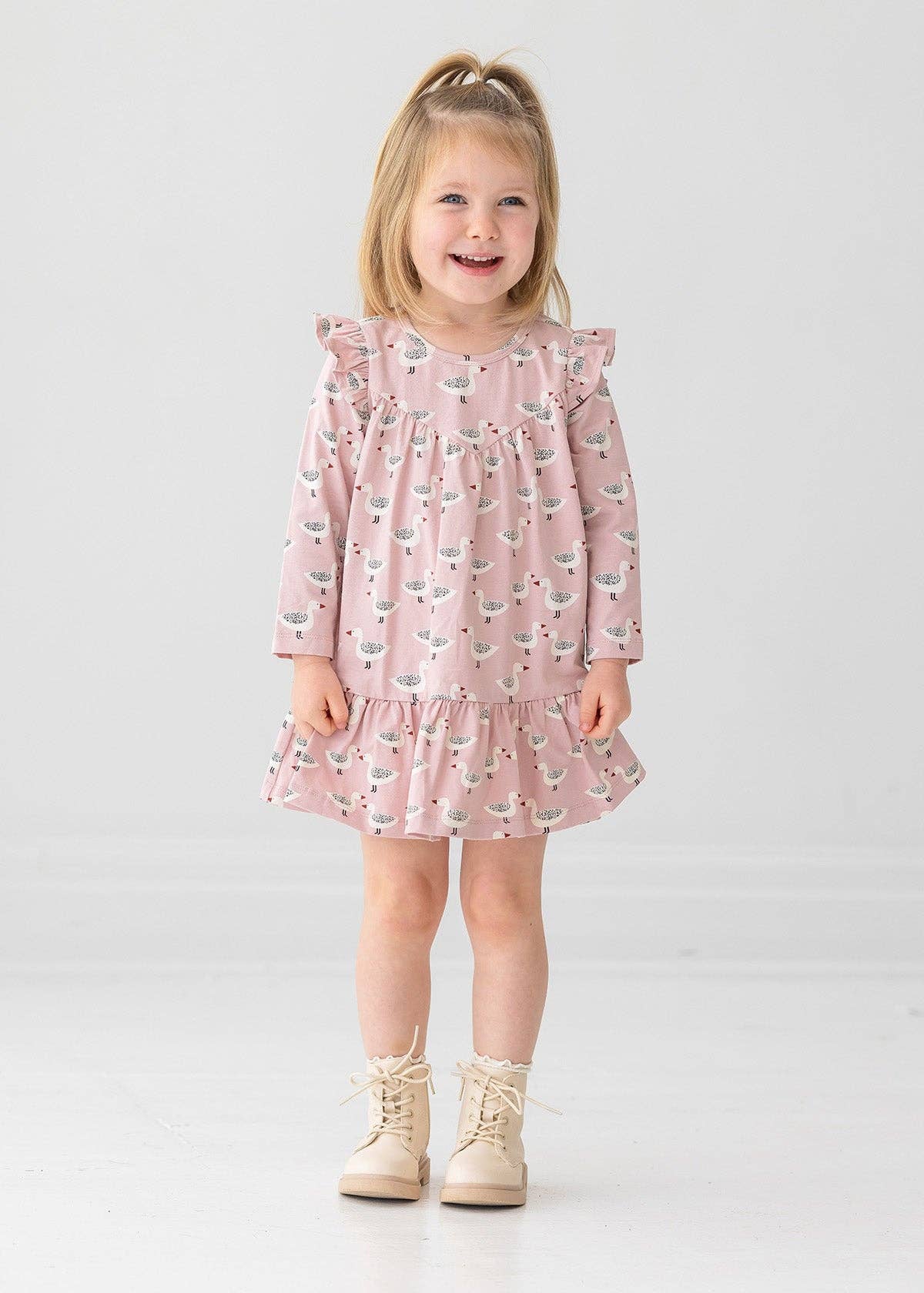 Ducky in Pink Dress