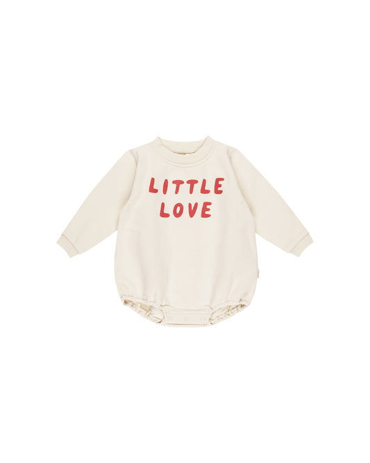 Crewneck Bubble Romper - Little Love